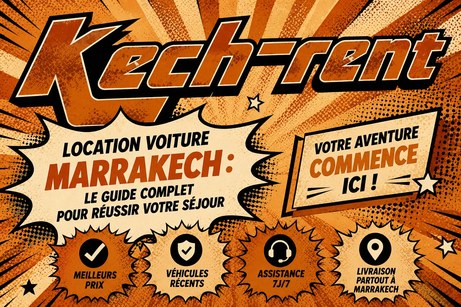 location voiture Marrakech avec KechRent