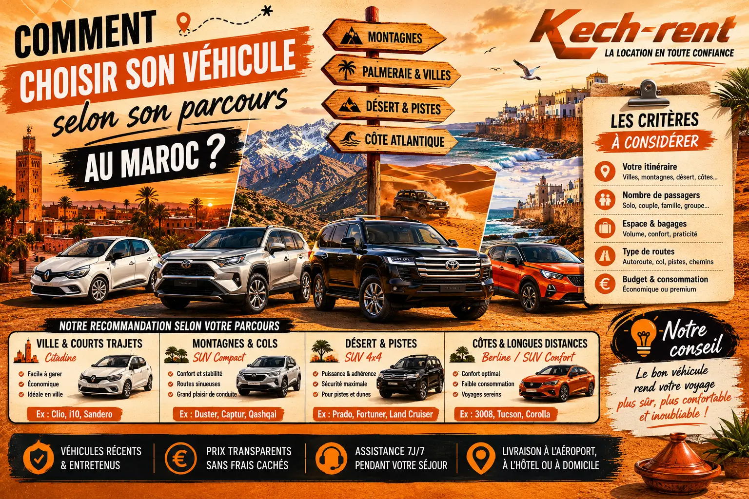 location voiture Marrakech avec KechRent